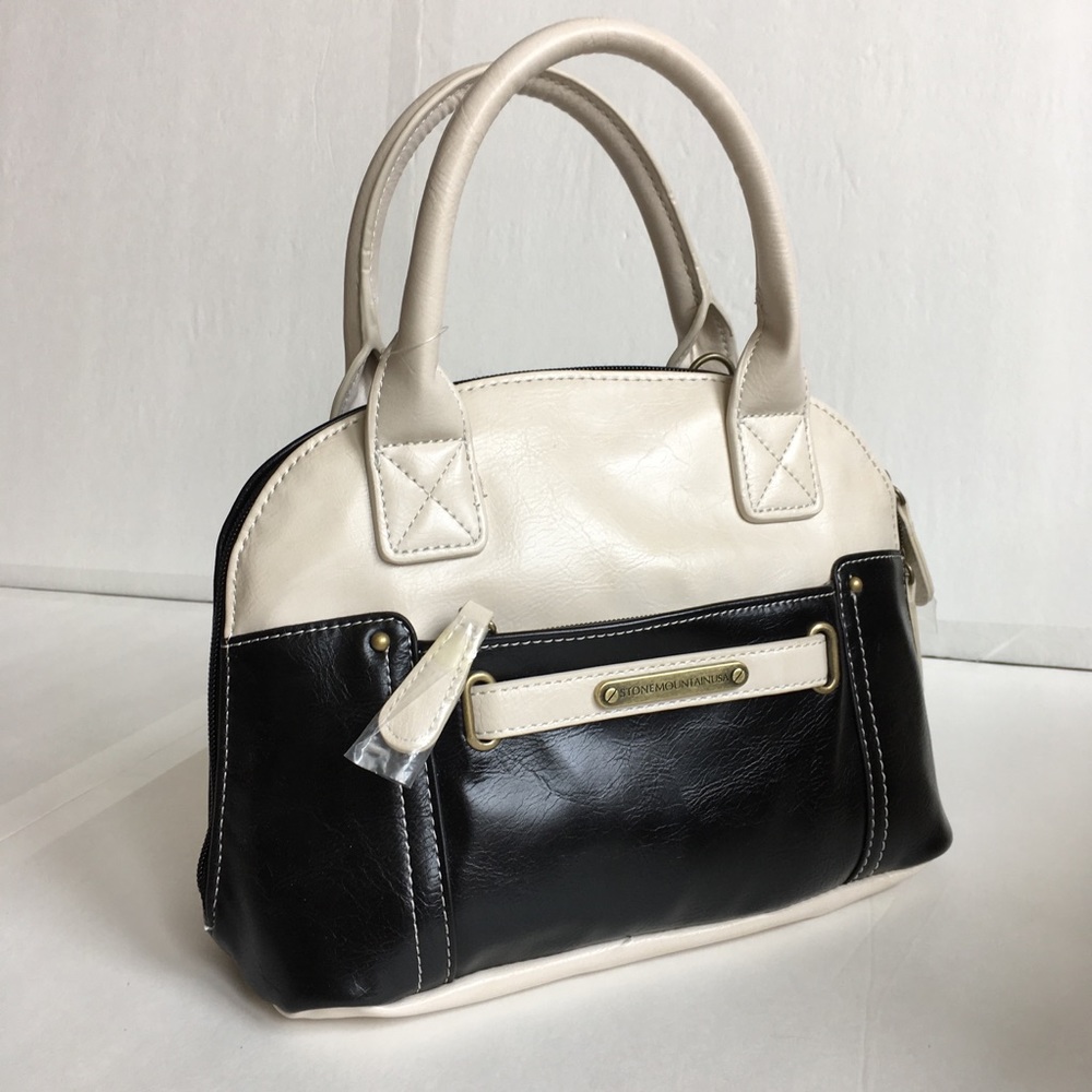 Vintage Style Genuine Leather Handbag Purse